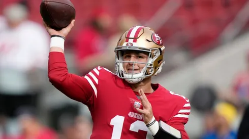 Brock Purdy quarterback of the San Francisco 49ers