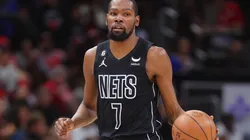 Kevin Durant, former #7 of the Brooklyn Nets.