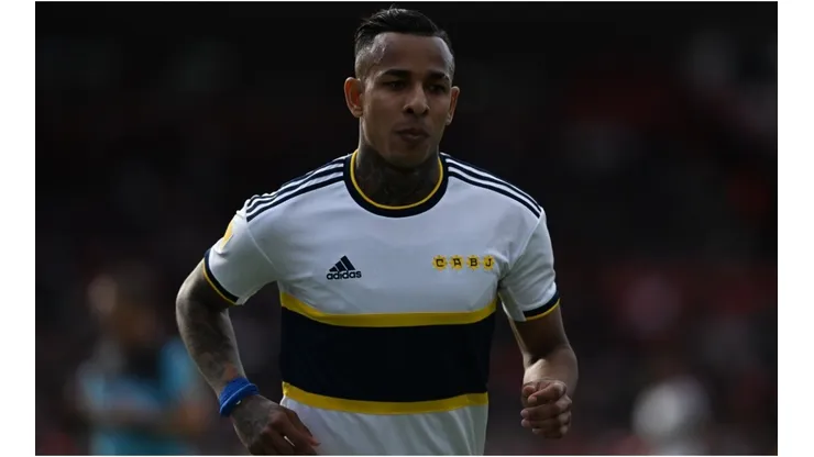 Sebastián Villa of Boca Juniors