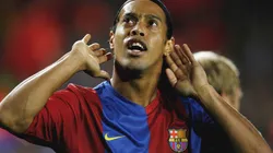 Ronaldinho of Barcelona
