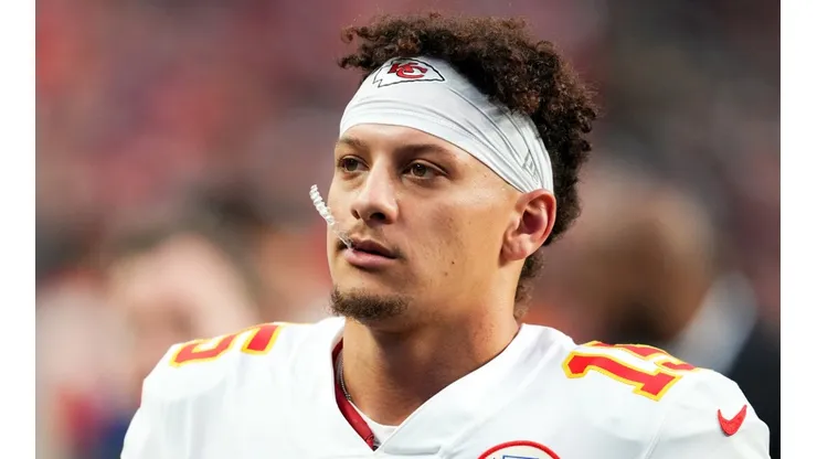 Patrick Mahomes of the Kansas City Chiefs