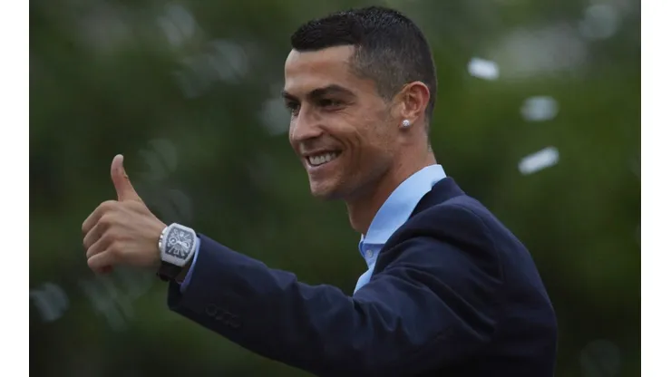 Cristiano Ronaldo with Real Madrid
