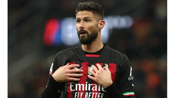 Olivier Giroud of Milan