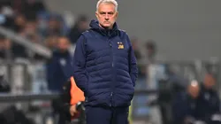 Roma's head coach Jose Mourinho in a game vs Sassuolo