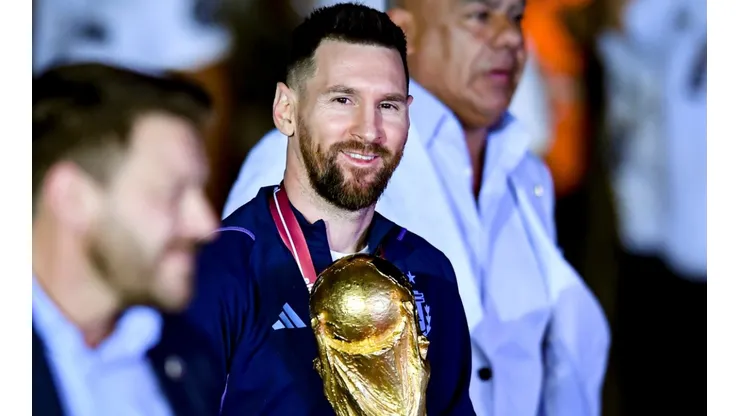 Lionel Messi of Argentina