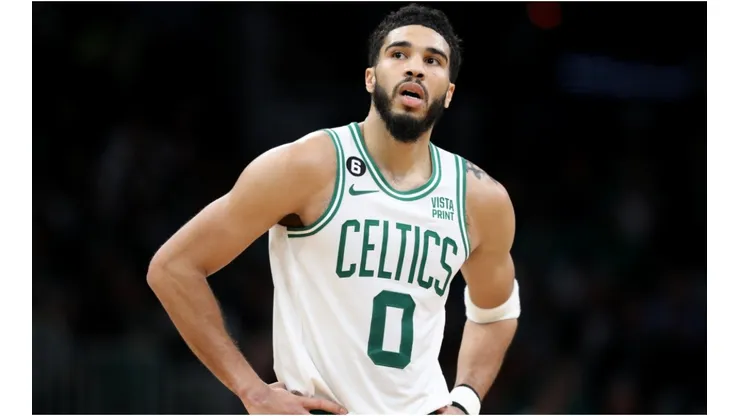 Jayson Tatum of the Boston Celtics