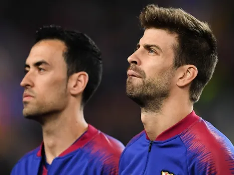 Sergio Busquets trolls Gerard Piqué with Shakira song