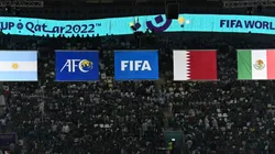 General view inside the stadium during the FIFA World Cup Qatar 2022 Group C match between Argentina and Mexico at Lusail Stadium.