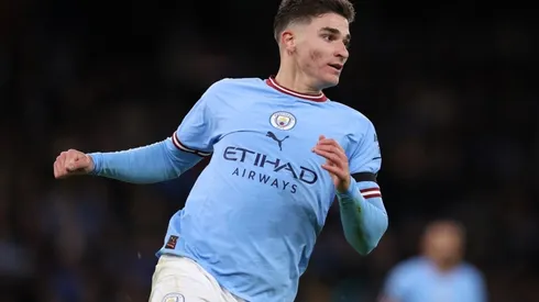 Julian Alvarez of Manchester City