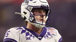 Max Duggan of the TCU Horned Frogs