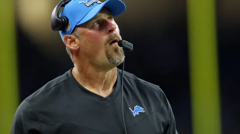 Dan Campbell head coach of the Detroit Lions