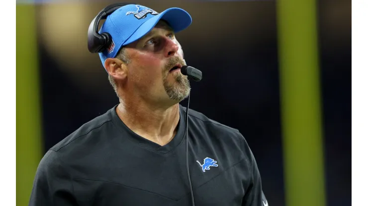 Dan Campbell head coach of the Detroit Lions