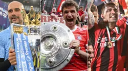Premier League, Bundesliga, and Serie A winners