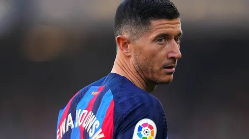 Robert Lewandowski of Barcelona