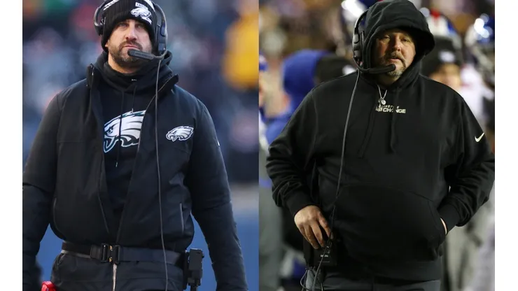 Nick Sirianni (left) and Brian Daboll (right)
