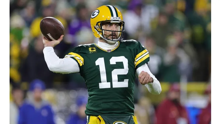 Aaron Rodgers of the Green Bay Packers