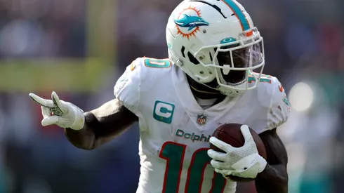 Tyreek Hill of the Miami Dolphins