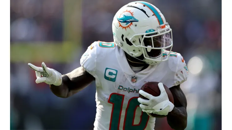 Tyreek Hill of the Miami Dolphins