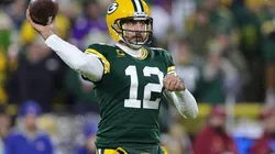 Aaron Rodgers in the win over the Vikings