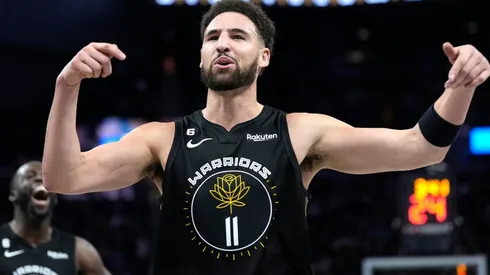 Klay Thompson of the Golden State Warriors