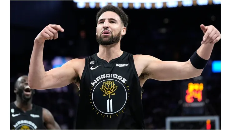 Klay Thompson of the Golden State Warriors