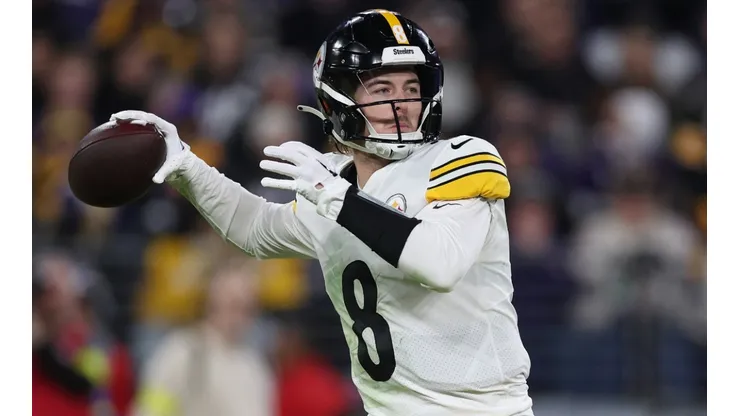 Kenny Pickett of the Pittsburgh Steelers