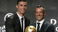 Cristiano Ronaldo and Jorge Mendes