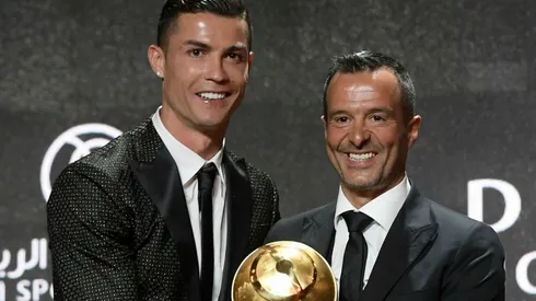 Cristiano Ronaldo and Jorge Mendes