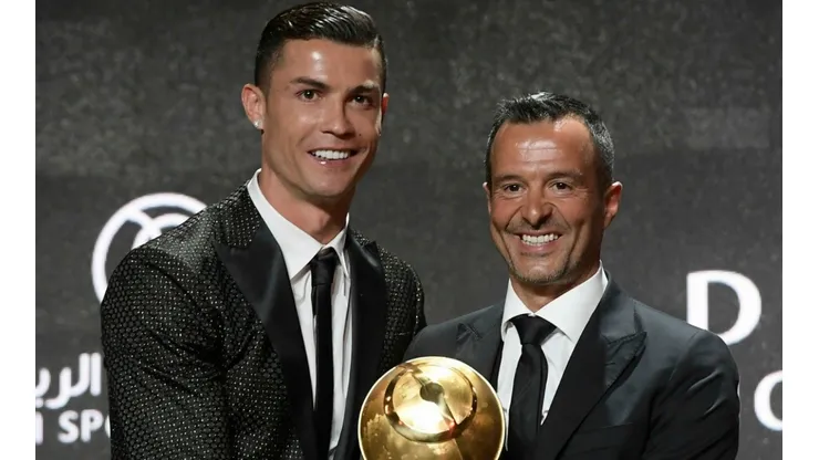 Cristiano Ronaldo and Jorge Mendes