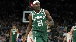 Jrue Holiday of the Milwaukee Bucks