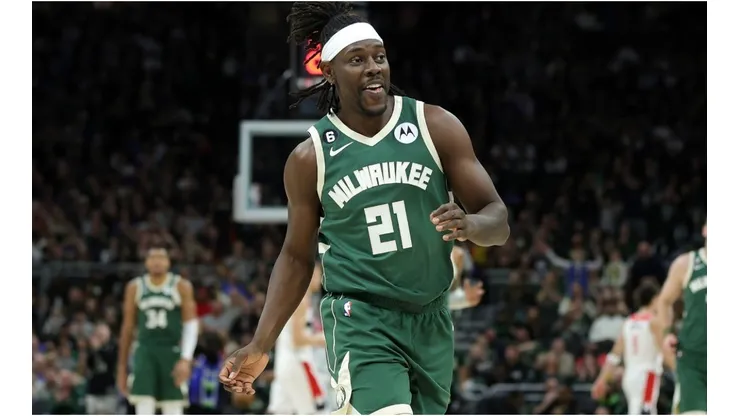 Jrue Holiday of the Milwaukee Bucks
