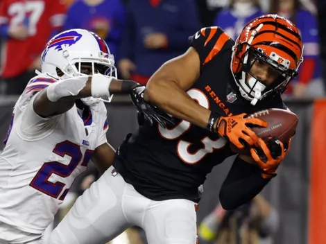 Why was the Week 17's game between Bills and Bengals suspended?