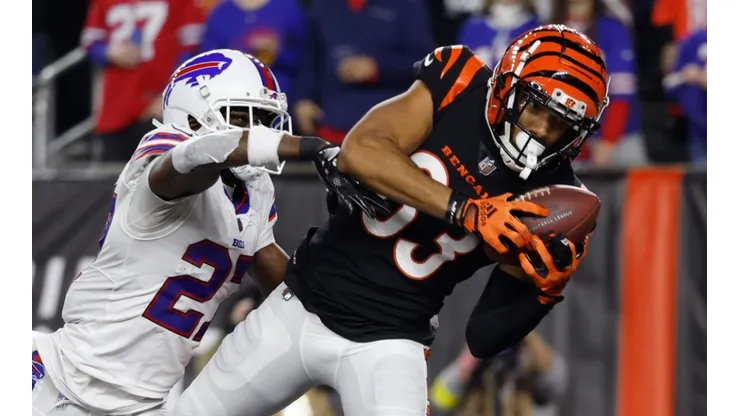 Tyler Boyd and Tre'Davious White - Buffalo Bills vs Cincinnati Bengals - NFL 2022