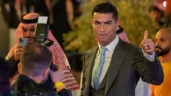 Cristiano Ronaldo arriving at Mrsool Park Stadium