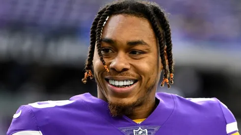 Justin Jefferson, wide received in the Minnesota Vikings.