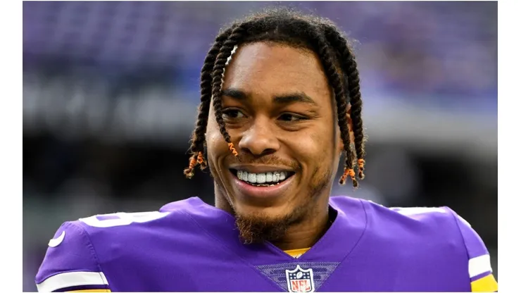 Justin Jefferson, wide received in the Minnesota Vikings.