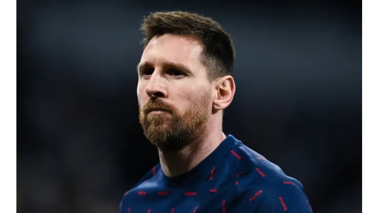 Lionel Messi with Paris Saint Germain