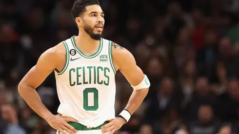 Jayson Tatum of the Boston Celtics