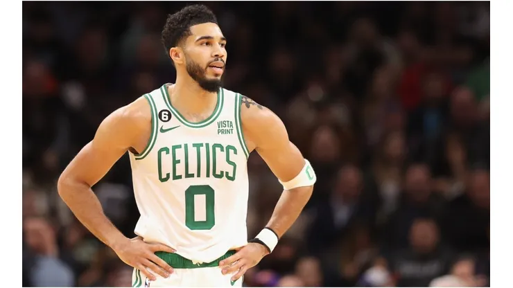 Jayson Tatum of the Boston Celtics