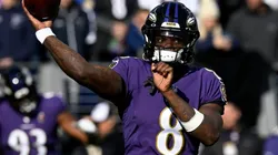 QB Lamar Jackson had a knee injury on week 13