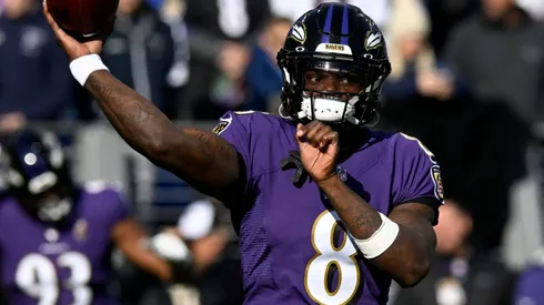 QB Lamar Jackson had a knee injury on week 13