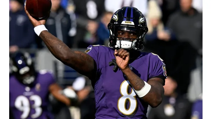 QB Lamar Jackson had a knee injury on week 13