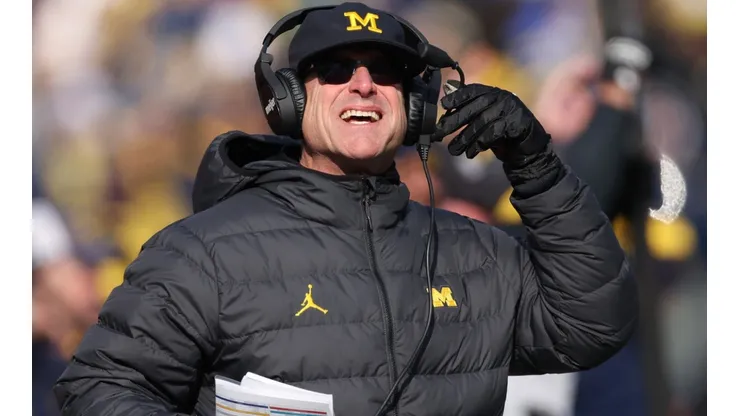 HC Jim Harbaugh of Michigan Wolverines