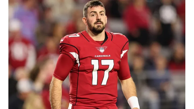 QB David Blough before the Cardinals vs Buccaneers on week 16