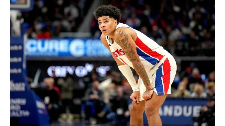 Killian Hayes of the Detroit Pistons