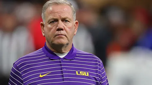 HC Brian Kelly of LSU