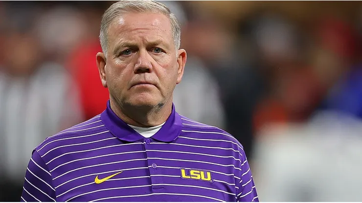 HC Brian Kelly of LSU