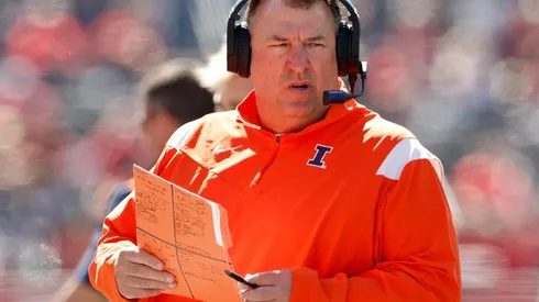 HC Bret Bielema of Illinois