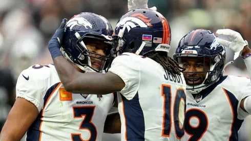 Russell Wilson and Jerry Jeudy - Denver Broncos - NFL 2022