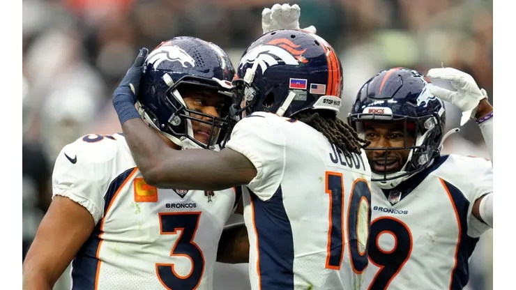 Russell Wilson and Jerry Jeudy - Denver Broncos - NFL 2022